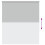 VidaXL vidaXL Roller Blind Blackout Light Grey 135x150 cm Fabric Width 131.6 cm Polyester 9