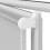 VidaXL vidaXL Roller Blind Blackout Light Grey 125x210 cm Fabric Width 121.6 cm Polyester 11