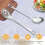 2-Piece Stainless Steel Cooking Spoon Set, Solid & Slotted, Heavy Duty 2