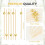 Kit da 300 pezzi per cake pop con bastoncini e involucri, sacchetti e fascette dorate. 2