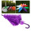 Purple Lace Foldable Wedding Umbrella 56.5cm Romantic Accessory 2
