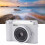48MP HD Digital Camera for Teens, 8x Zoom, Silver, Compact 16