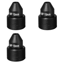 3X HD 2.0 Megapixel Pinhole Lens M12 CCTV MTV Board 15Mm Lens 1/2.7 Inch Aperture F1.6 28.3 Degree for Security Cameras