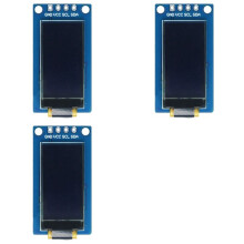 3pcs 0.96 Inch OLED Display 64x128 SH1107 Vertical Screen Module with White for  Raspberry Pi ESP32 DIY