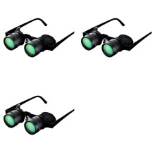 3X Fishing Binoculars Glasses Portable Hands Free Binoculars Telescope 10X Zoom Glasses