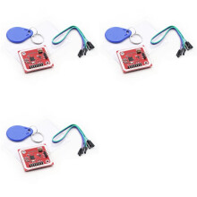 3Set PN532 NFC RFID Wireless Module V3 User Kits Read/Write Mode IC S50 Card PCB Attenna IIC SPI HSU