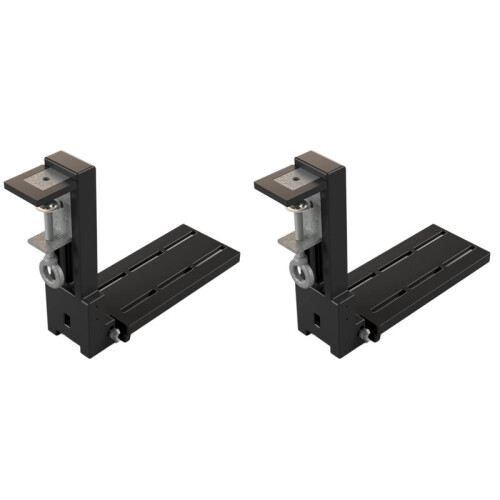 2X Foldable Flight Simulator Joystick Holder Portable Light Weight Strong Load-Bearing for Ursa Force