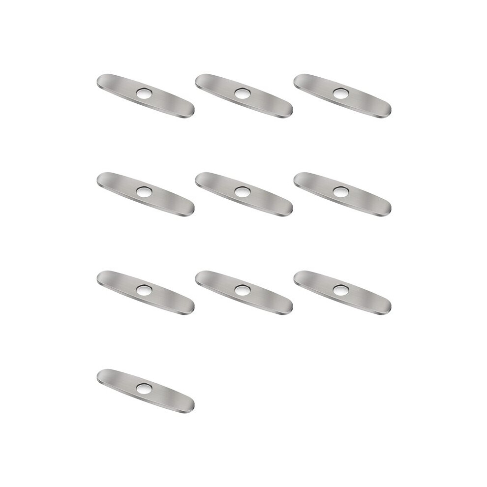 10X Faucet Deck Plate,10Inch Cover Plate For Faucet Holes Kitchen Faucet Deck Plate Faucet Plate Cover,Faucet Plate 6034127435173