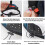 Durability Waterproofed Hiking Poles Storage Bag for Long-Black 7