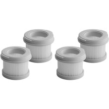4pcs MJCMY02DY Filter Element for  Mijia Wired Mite Remover 2 Washable Filter Element
