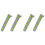 Roller Mop for   Max 705 Combo/Max 706 Combo Robotic Vacuum Cleaners, Washable Microfiber Mop Roller 4PCS 1