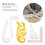 5Pcs Curve Ruler Set, MultiFunction Plastic Sewing & Clothing Tool 4