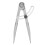 Caliper Leather Edge Spacing Divider 150mm Taper Marking Tool for Woodwork 2