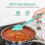 Silicone Spatula Set, Heat Resistant 600F, Nonstick Baking Tools 3