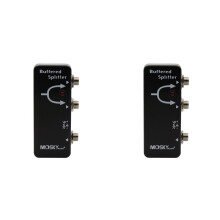 2X MOSKYAudio une Entrée et Deux Sorties Buffer Multi-Function Splitter Guitare Électrique, Effet Basse Électrique