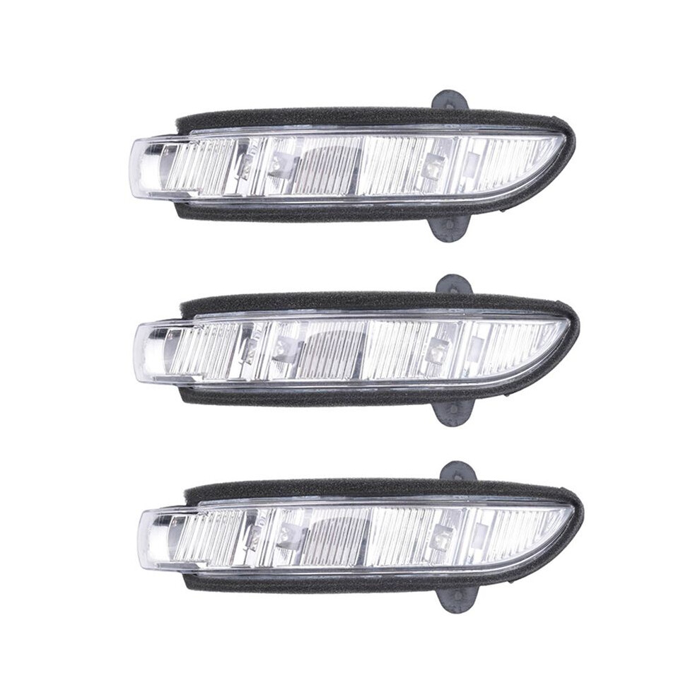 3X Car Left Door Mirror Turn Signal For W211 W221 W219 2007-2011 E320 E350 E550 E63 2198200521 Light 6032244157978