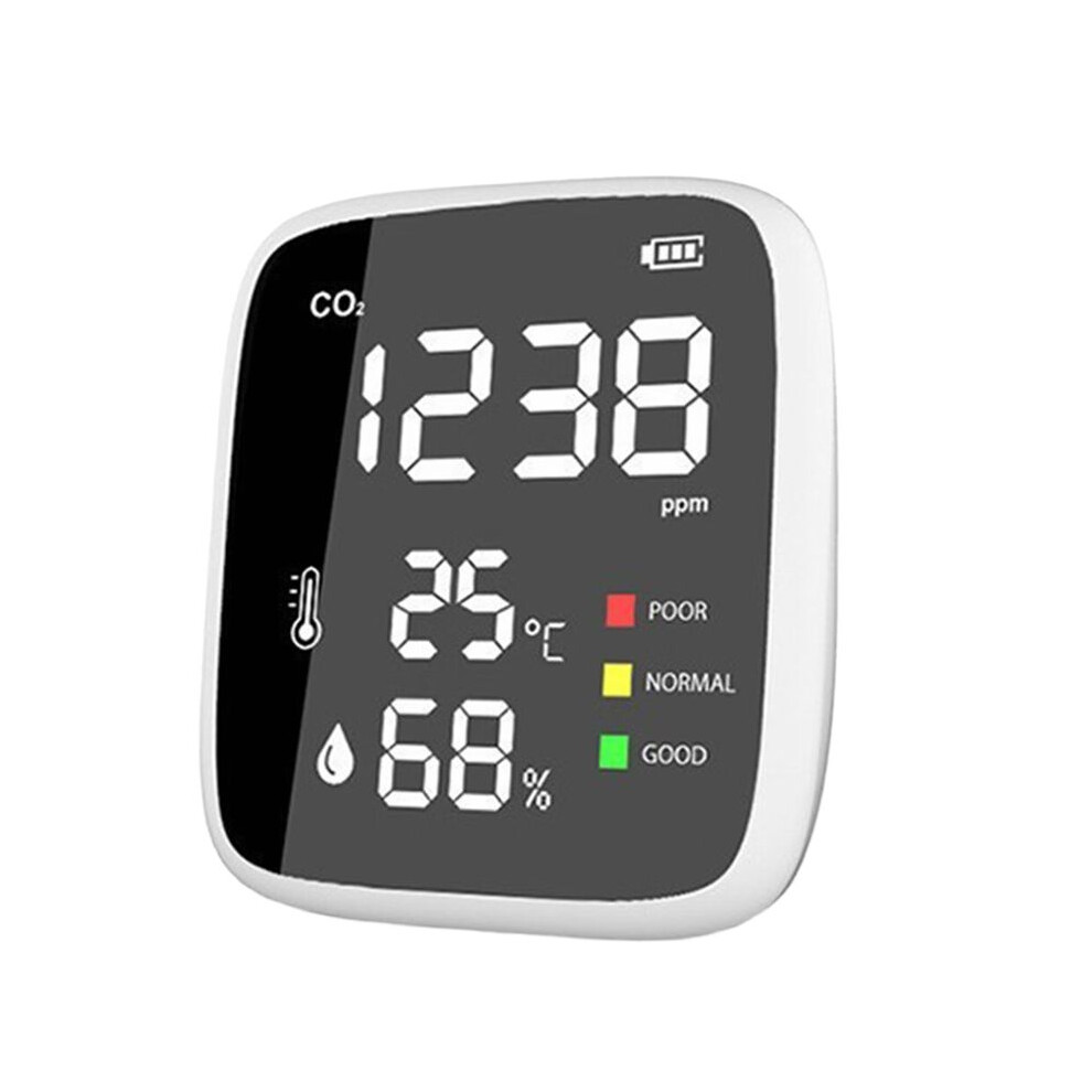 Portable Co2 Temperature Humidity Monitor Air Quality Monitor Infrared Ndir Detector Indoor Outdoor Detection Tools 6033107866334