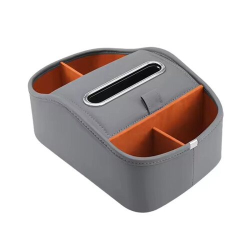 Universal Armrest Extension Organizer 5-in-1 Storage Features Wtih Tissue Holder Cup Holder Universal Arm Rest Box