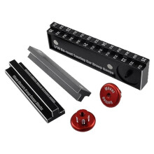 RC Hoogte Liniaal Gereedschap 20-25mm Liniaal 10mm Chassis Droop Blokken Magnetisme Afneembaar Meetwiel voor 1/10 RC Voertuig