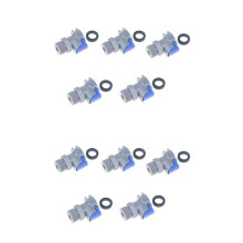 10pcs M10 to M15x1 Quick Connect Hose Connector Kitchen Faucet Hose Connector Water Hose Pipe Tap Connector