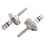 Edelstahl-Toilettensitz-Scharnier-Set M6 71,5 mm 10