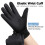 Herren Winter Touchscreen-Handschuhe 75-84g Schwarz L 10