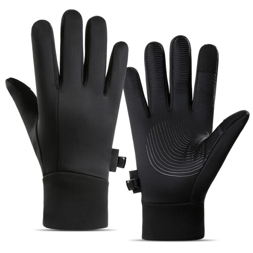 Herren Winter Touchscreen-Handschuhe Schwarz XL 75-84g 2