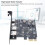 USB 3.2 Erweiterungskarte: 2 USB + 2 Type-C, PCIe 1X 5
