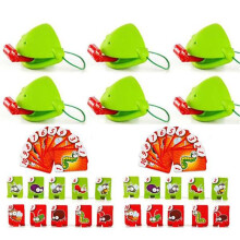 Gioco Della Lingua di Rana, Maschera da Rana con Lingua da Soffiare, Giochi per Feste Multigiocatore, Giochi da Tavolo per Famiglie, per Feste e