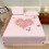 Full Size Sheet Set Pink Butterfly Heart Print 3-Piece 2