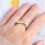 Moissanite Dome Star Ring 925 Sterling Silver Size 5-10 6