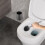 WC-Bürste und Halter-Set aus Edelstahl 5