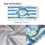 Strandhanddoek van microvezel, extra groot, 29 x 59 inch 4