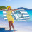 Strandhanddoek van microvezel, extra groot, 29 x 59 inch 6