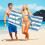 Strandhanddoek van microvezel, extra groot, 29 x 59 inch 7
