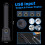 Latarka LED Super Bright990000 lumenów4 tryby 5