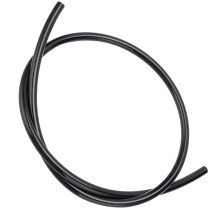 Flexible TPU Pneumatic Air Tubing 12x8mm for Auto & Decoration, Black 1m