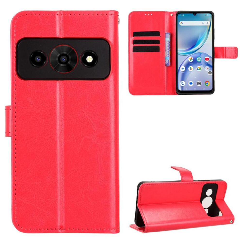 Photos - Case Flip  for ZTE Optus X Value 5G Fit Shockproof Magnetic Closure High Quality