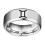 Stainless Steel 12 Zodiac Constellation Ring Size 8 1