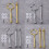 Sunflower Fruit Cake Stand Gold Silver 3 Layers 6