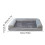 Large Orthopedic Dog Bed with Memory Foam and Removable 3