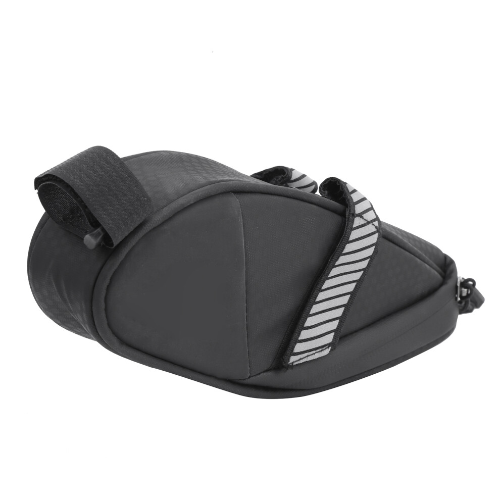 Waterproof Bike Saddle Bag Under Seat Storage Cycling Supplies Black 8731392141614