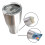 Gobelet isotherme sous vide avec compartiment de rangement dissimulé 2
