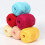 Cotton Yarn Soft Solid Color 50g Medium Thick for Knitting 3