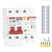 Type A Residual Current Circuit Breaker 2P with Flash Protection 30Ma 120V/240V 20A