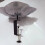 Deck-Mounted Bird Bath and Feeder with Adjustable Steel 6