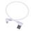 Καλώδιο Micro USB 90 μοιρών, φορτιστής δεξιάς γωνίας, καλώδιο φόρτισης δεδομένων σε 4