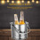 Stainless Steel Ice Bucket Cube Metal Desktop Small 5