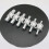 Gearbox Connector Clip for Electric Strollers, Plastic Plum 6
