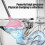 Ensemble brosse de toilette avec ventouse pour salle de bain 5